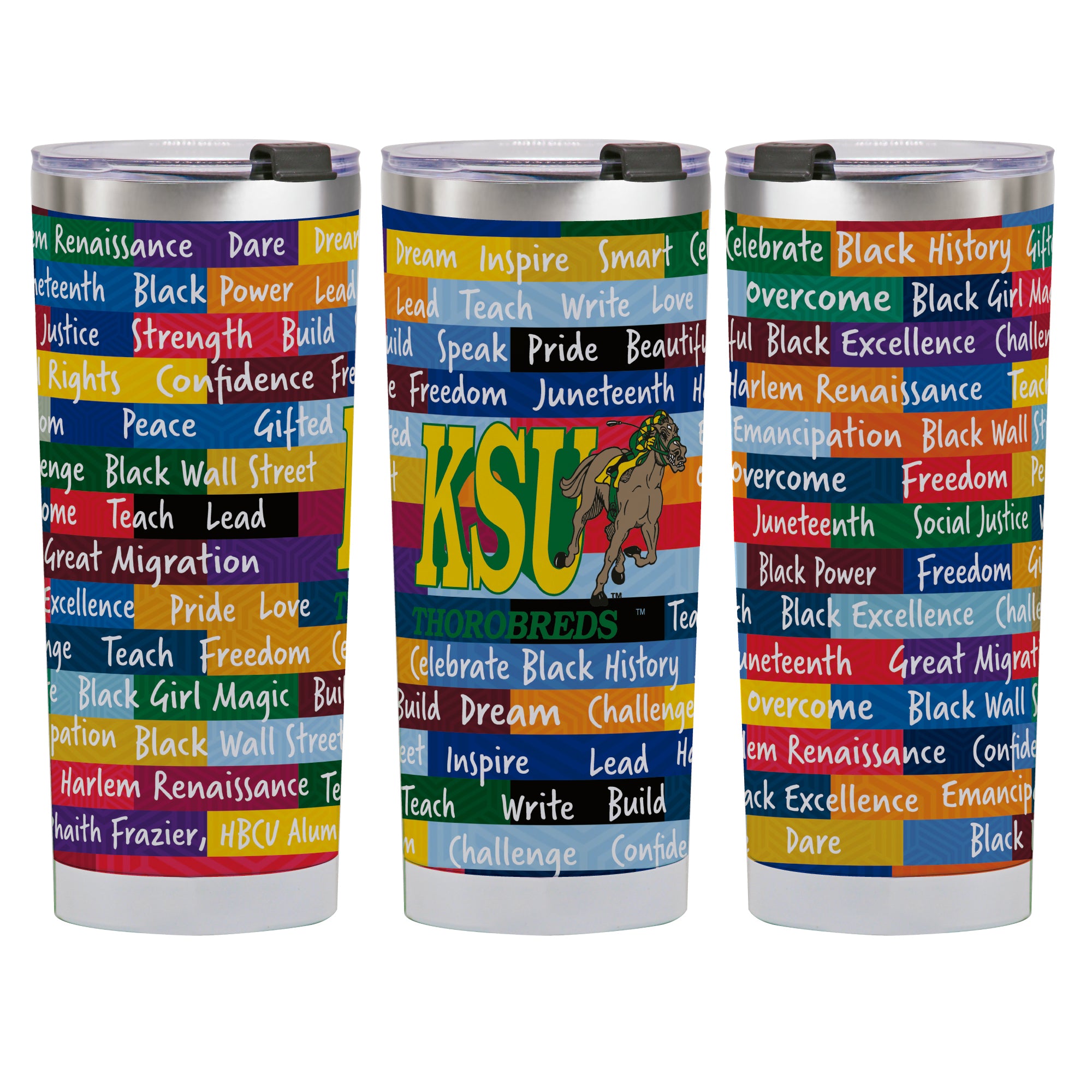 24oz Kentucky State Thorobreds BHM Tumbler