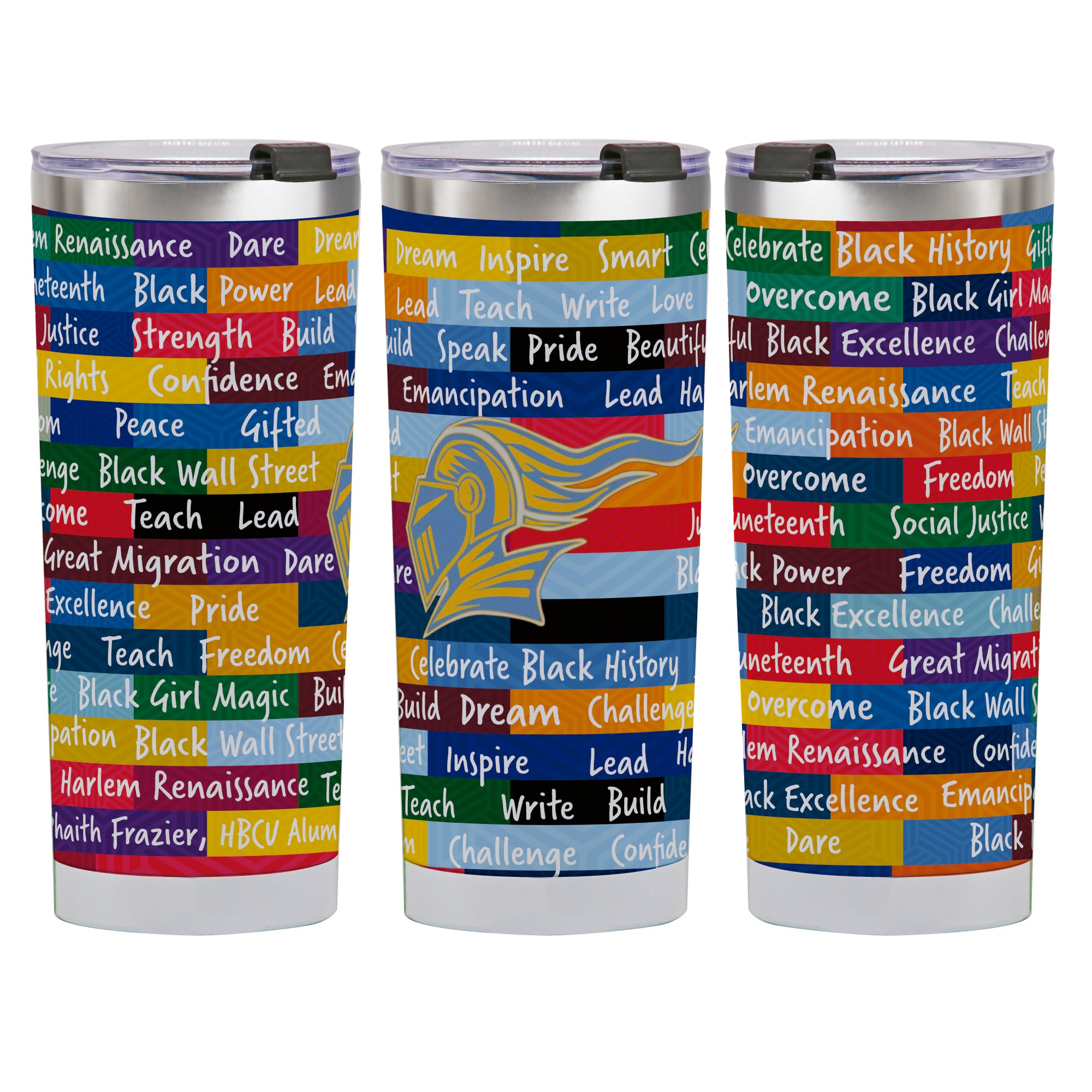 24oz Southern–New Orleans Knights BHM Tumbler