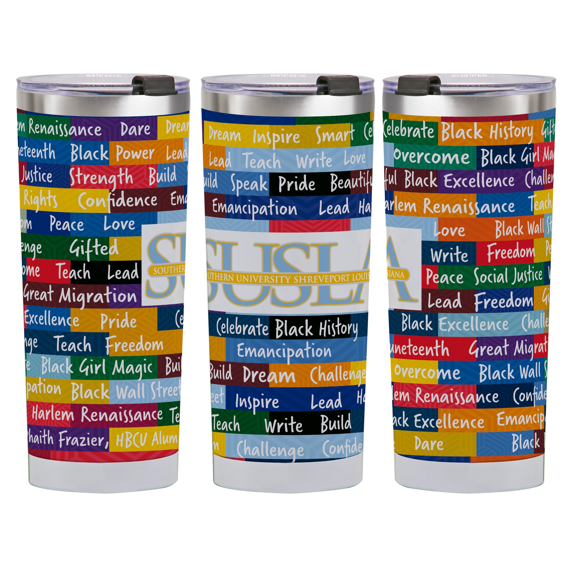 24oz Southern-Shreveport Jaguars BHM Tumbler