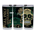 Cal Poly Mustangs 24oz Dia de los Muertos Tumbler