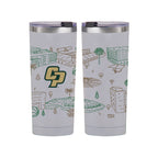 Cal Poly Mustangs 24oz Campus Line Art Tumbler
