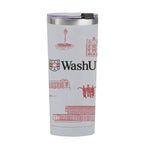 Washington University 24oz Campus Line Art Tumbler