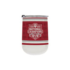 2025 CFP Football National Champions Indiana Hoosiers 18oz Tumbler