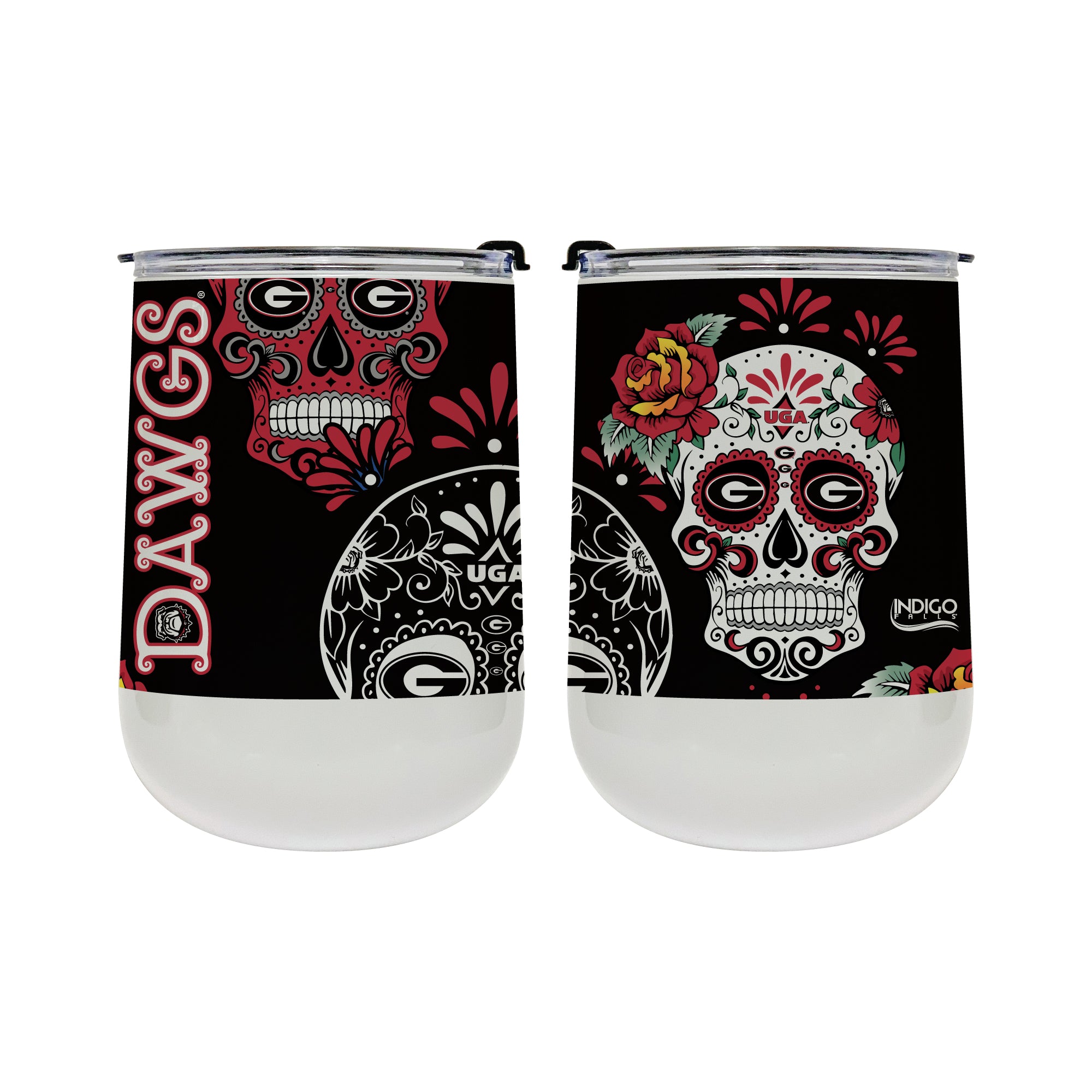 Georgia Dia de los Muertos 18oz tumbler