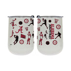 18oz Alabama Crimson Tide Basketball Sketch Stainless Tumbler