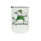 Notre Dame Fighting Irish Mascot by Laura Wilcox 18oz Tumbler