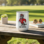 NC State Wolfpack Mascot by Laura Wilcox 18oz Tumbler