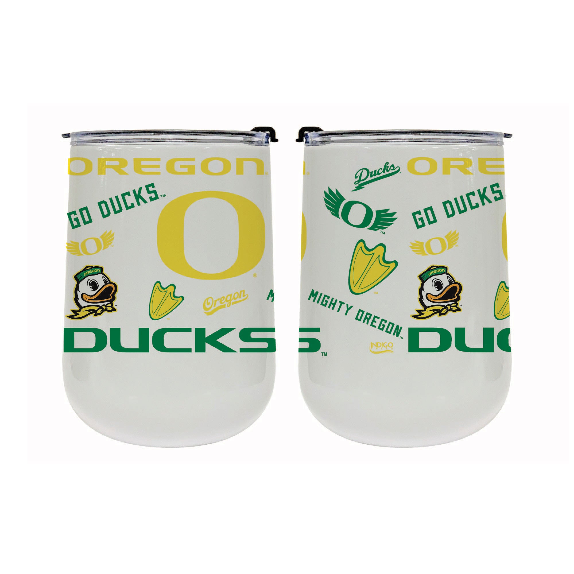 Oregon Ducks 18oz Medley Stainless Steel Tumbler