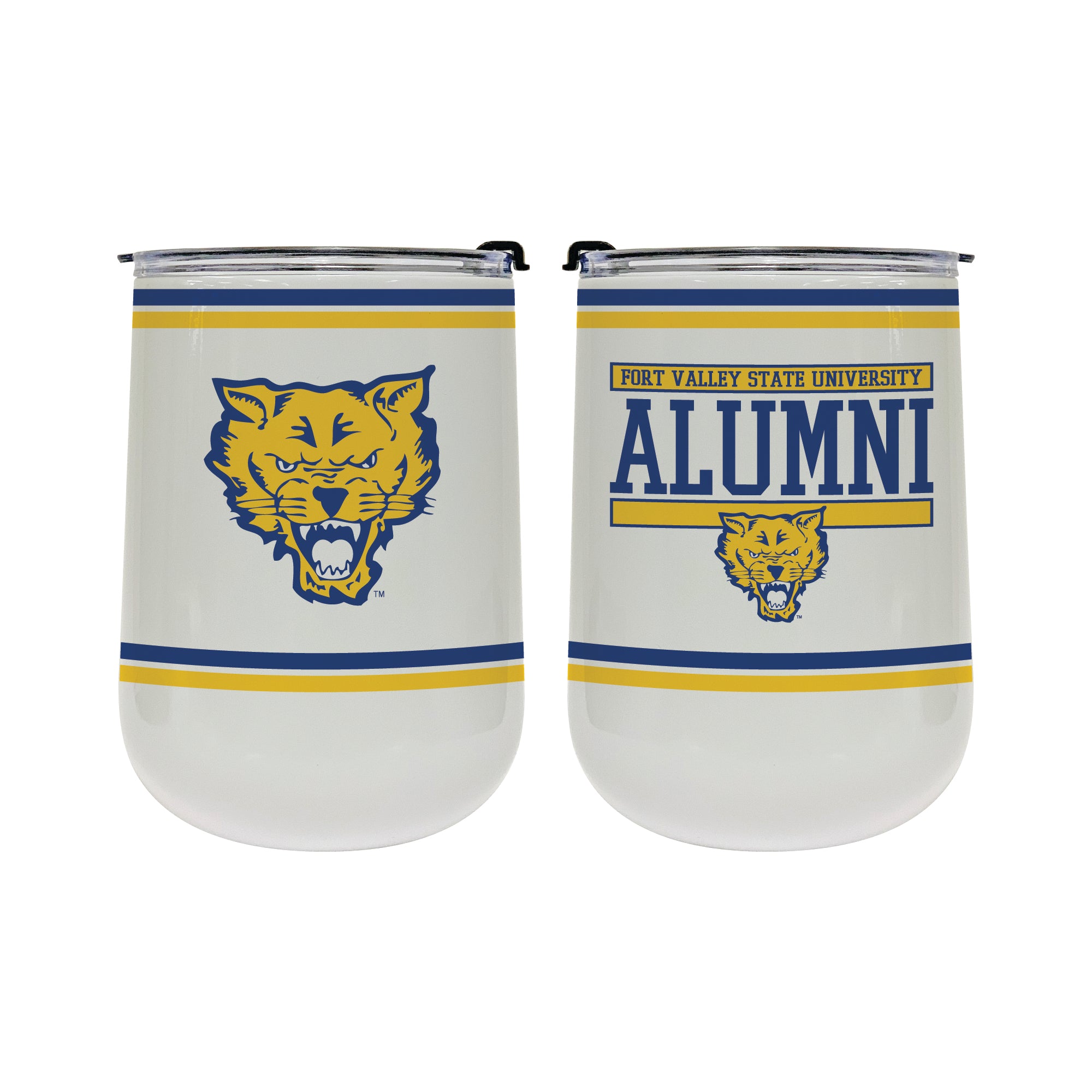18oz Fort Valley State Wildcats Alumni Tumbler