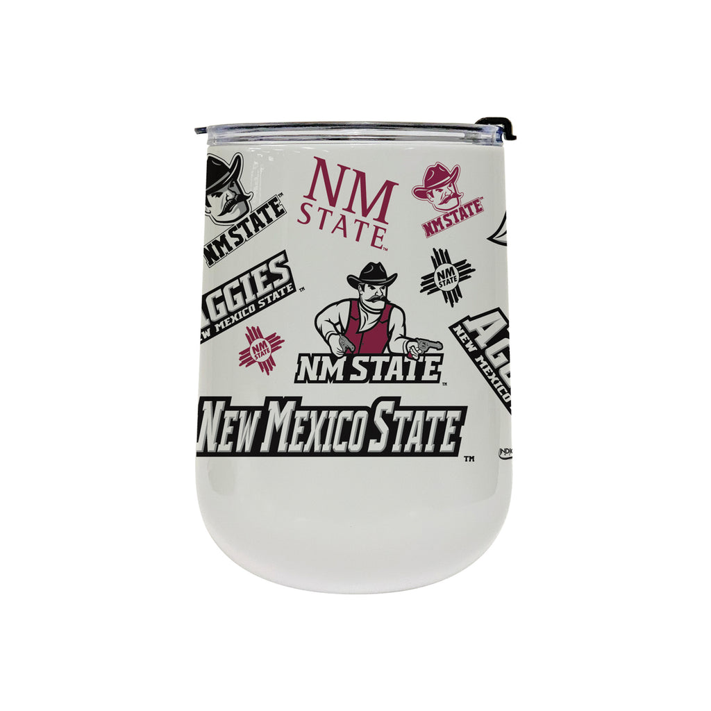 New Mexico State Aggies 18oz Medley Stainless Steel Tumbler