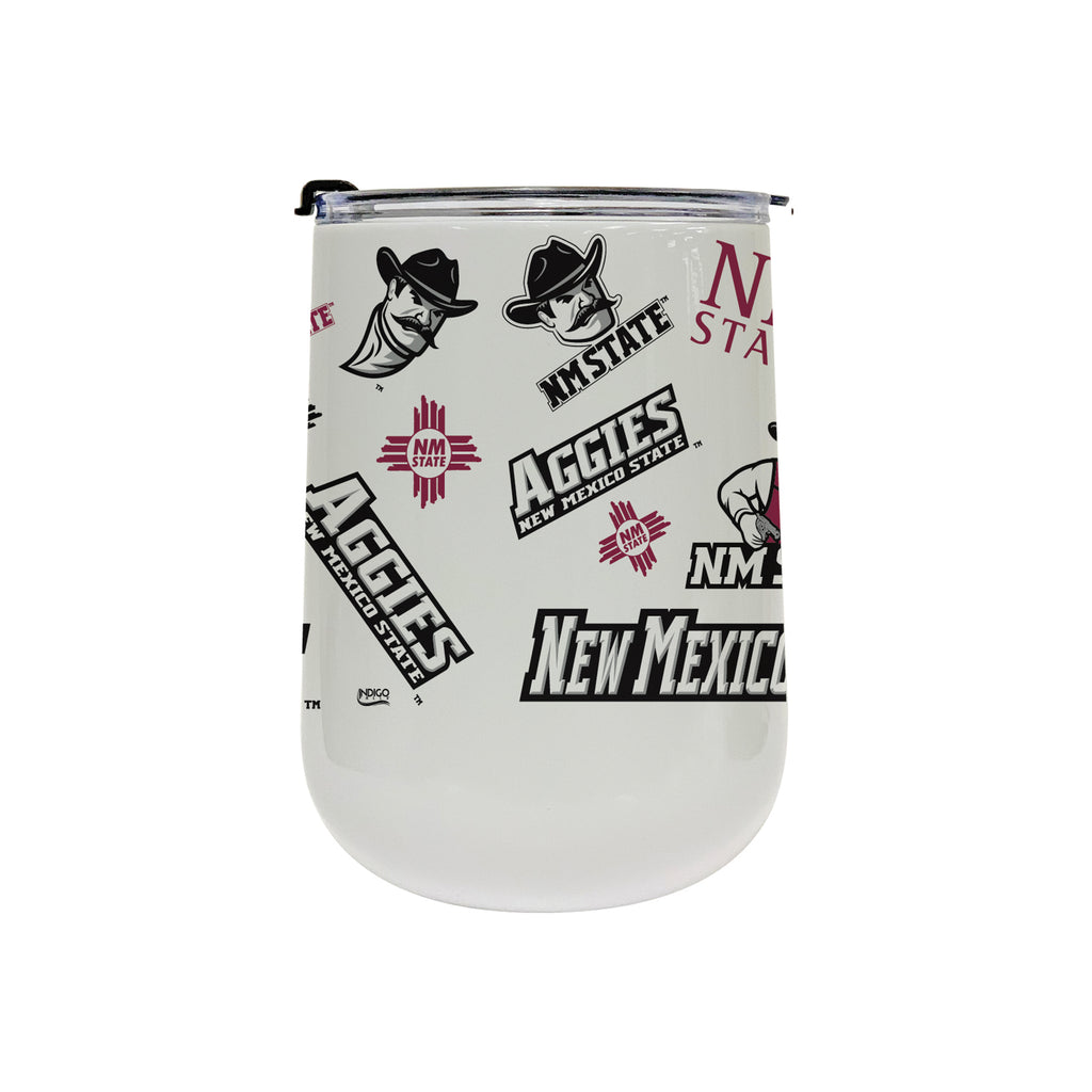 New Mexico State Aggies 18oz Medley Stainless Steel Tumbler