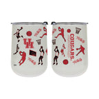 18oz Houston Cougars Basketball Sketch Stainless Tumbler