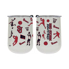 18oz St. Johns Basketball Sketch Stainless Tumbler