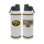 34oz Iowa Hawkeyes Alumni Aqua Bottle