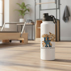Kentucky Wildcats Mascot by Laura Wilcox 34oz Aqua Bottle