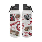 34oz Alabama Crimson Tide Local Aqua Bottle