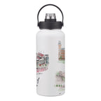 Arkansas Razorbacks 34oz Aqua Bottle by Laura Wilcox
