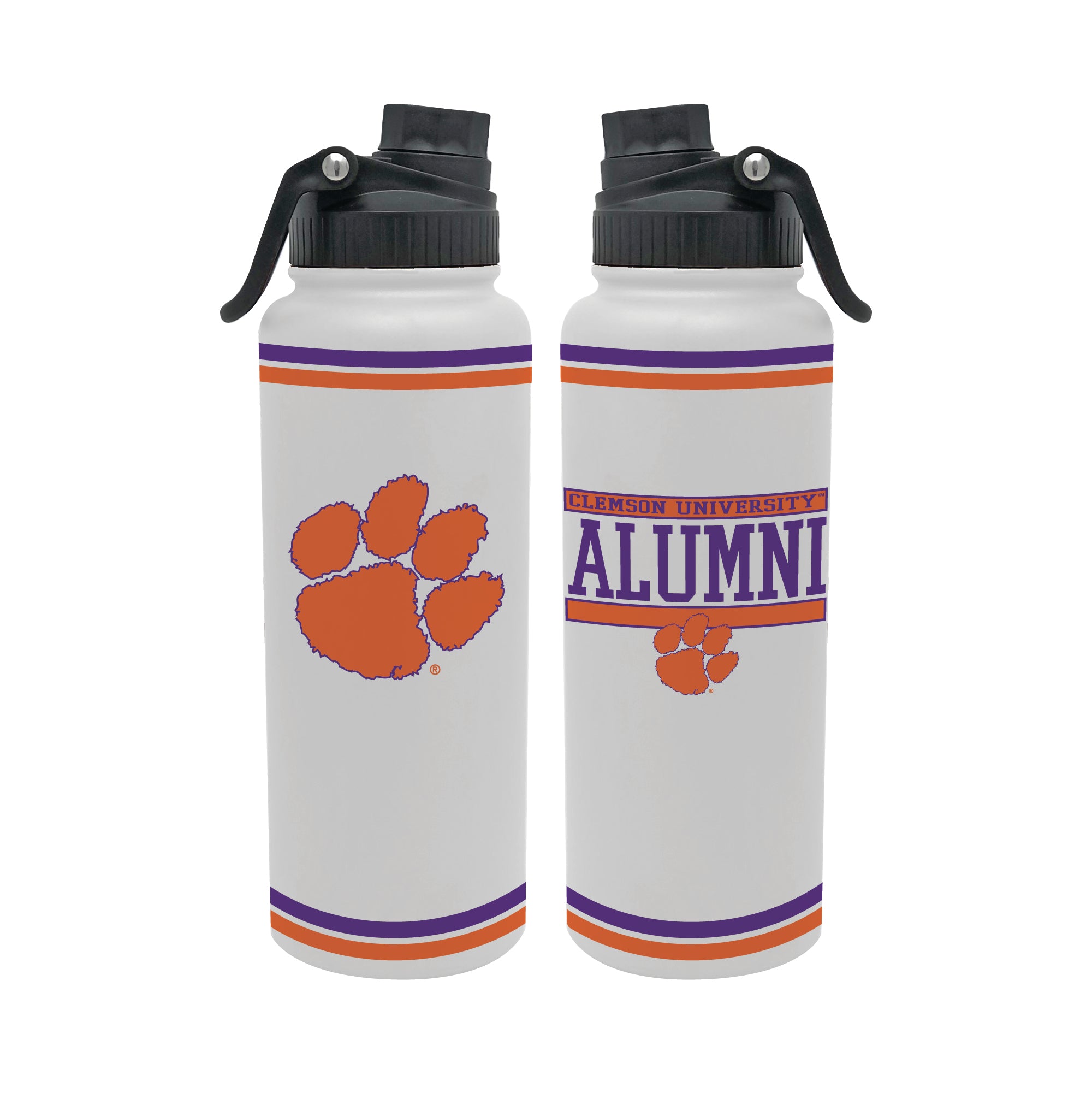 34oz Clemson Tigers Alumni Aqua Bottle