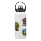 Clemson Tigers 34oz Aqua Bottle by Laura Wilcox