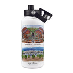 Clemson Tigers 34oz Aqua Bottle by Laura Wilcox