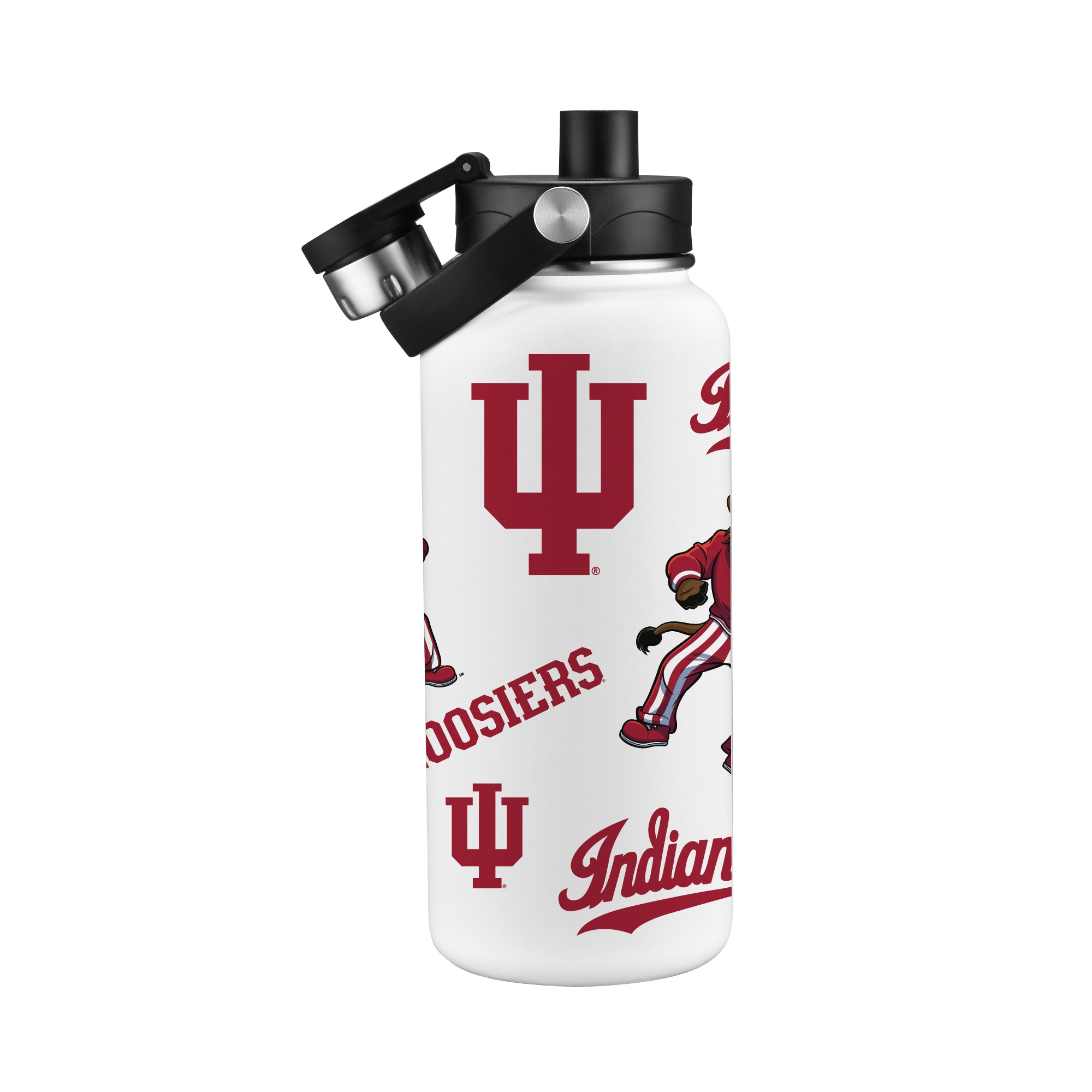 Indiana Hoosiers 34oz Bison Aqua Bottle