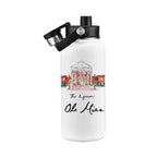 Ole Miss Rebels 34oz Aqua Bottle by Laura Wilcox