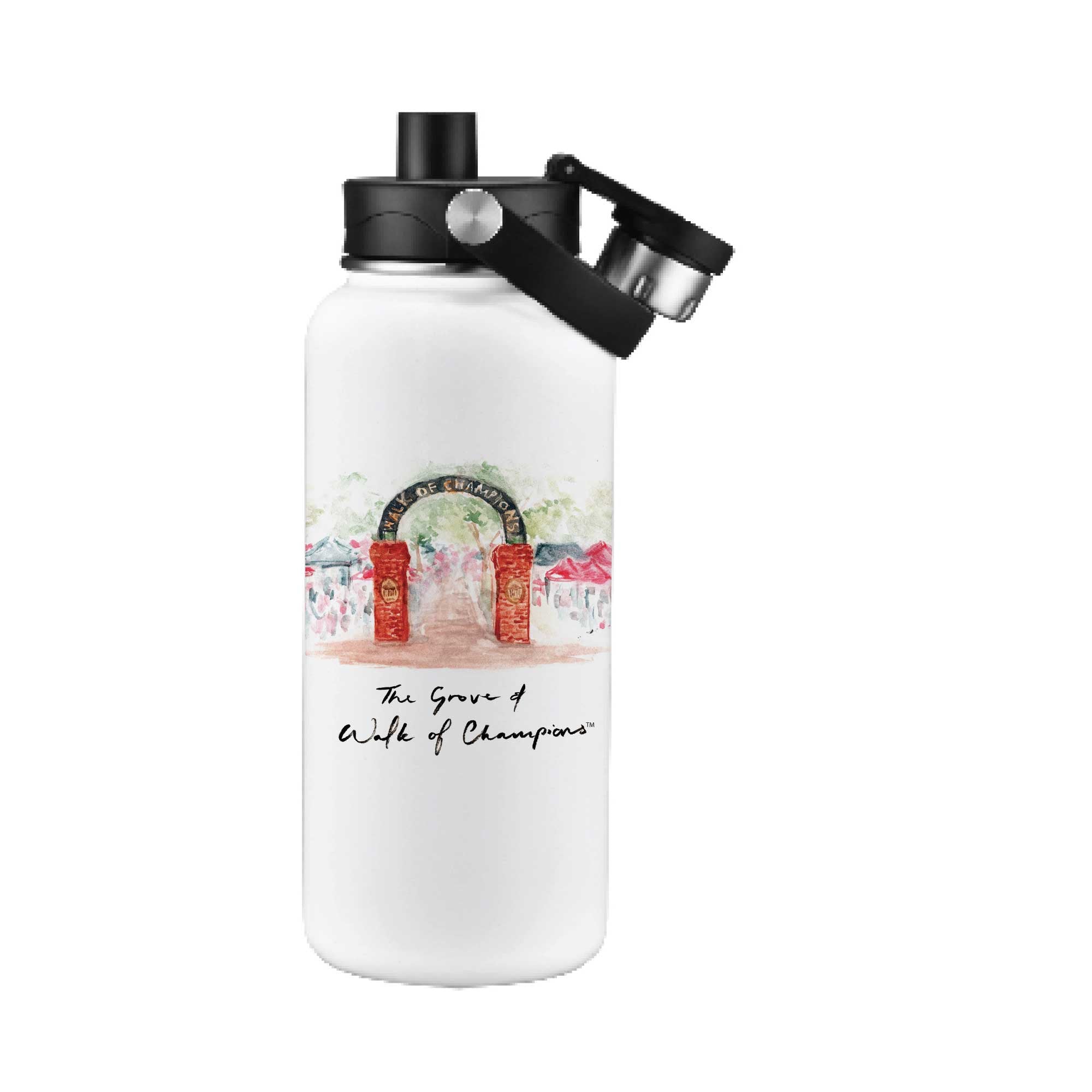 Ole Miss Rebels 34oz Aqua Bottle by Laura Wilcox