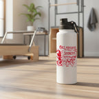 Oklahoma Sooners Mascot by Laura Wilcox 34oz Aqua Bottle