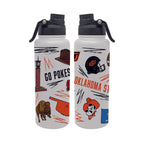 34oz Oklahoma State Cowboys Local Aqua Bottle