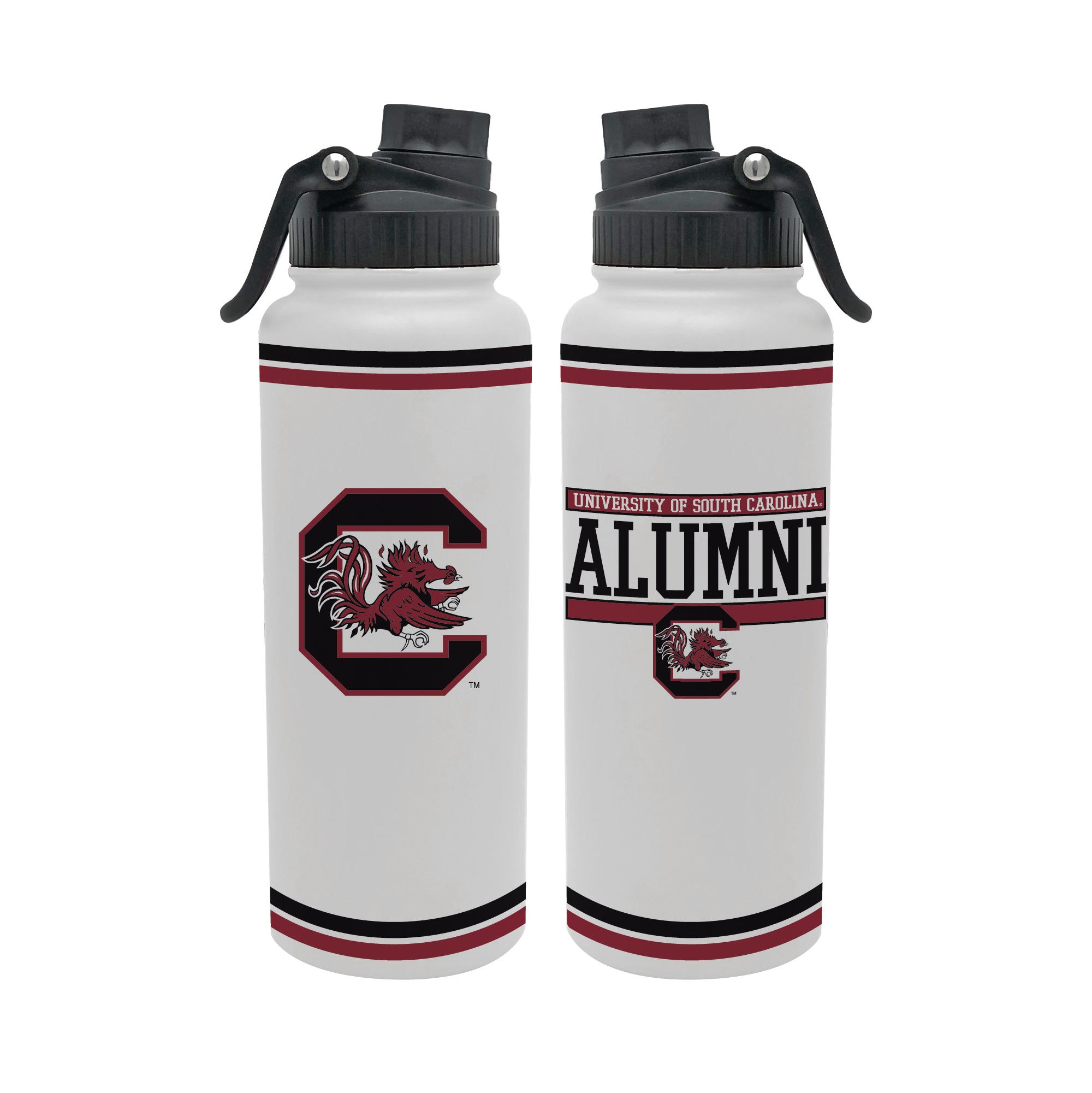 34oz South Carolina Gamecocks Alumni Aqua Bottle