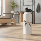 Tennessee Volunteers Mascot by Laura Wilcox 34oz Aqua Bottle