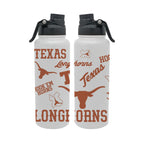Texas Longhorns 34oz Stainless Steel Medley Aqua Bottle
