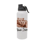 Penn State Nittany Lions Mascot by Laura Wilcox 34oz Aqua Bottle
