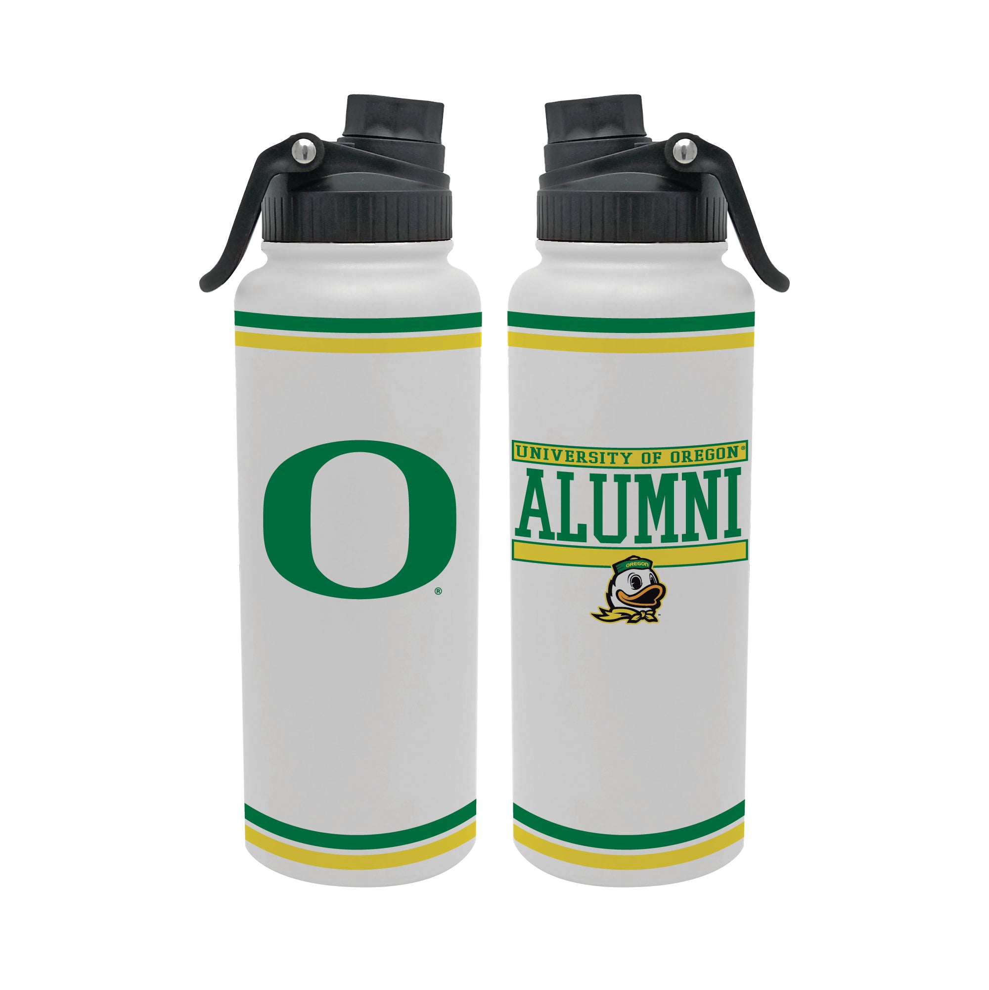 34oz Oregon Ducks Alumni Aqua Bottle