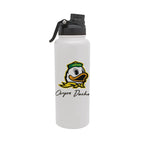 Oregon Ducks Mascot by Laura Wilcox 34oz Aqua Bottle