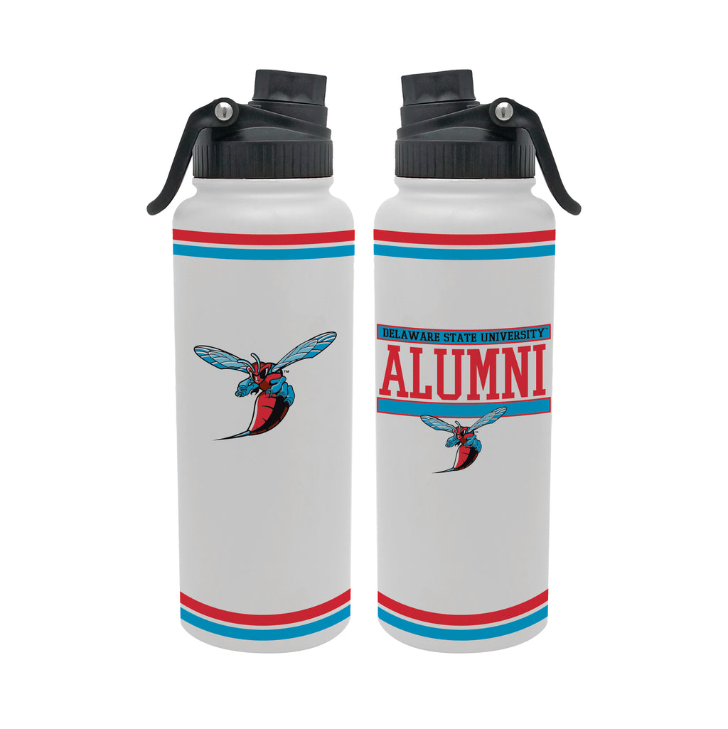 34oz Delaware State Hornets Alumni Aqua Bottle