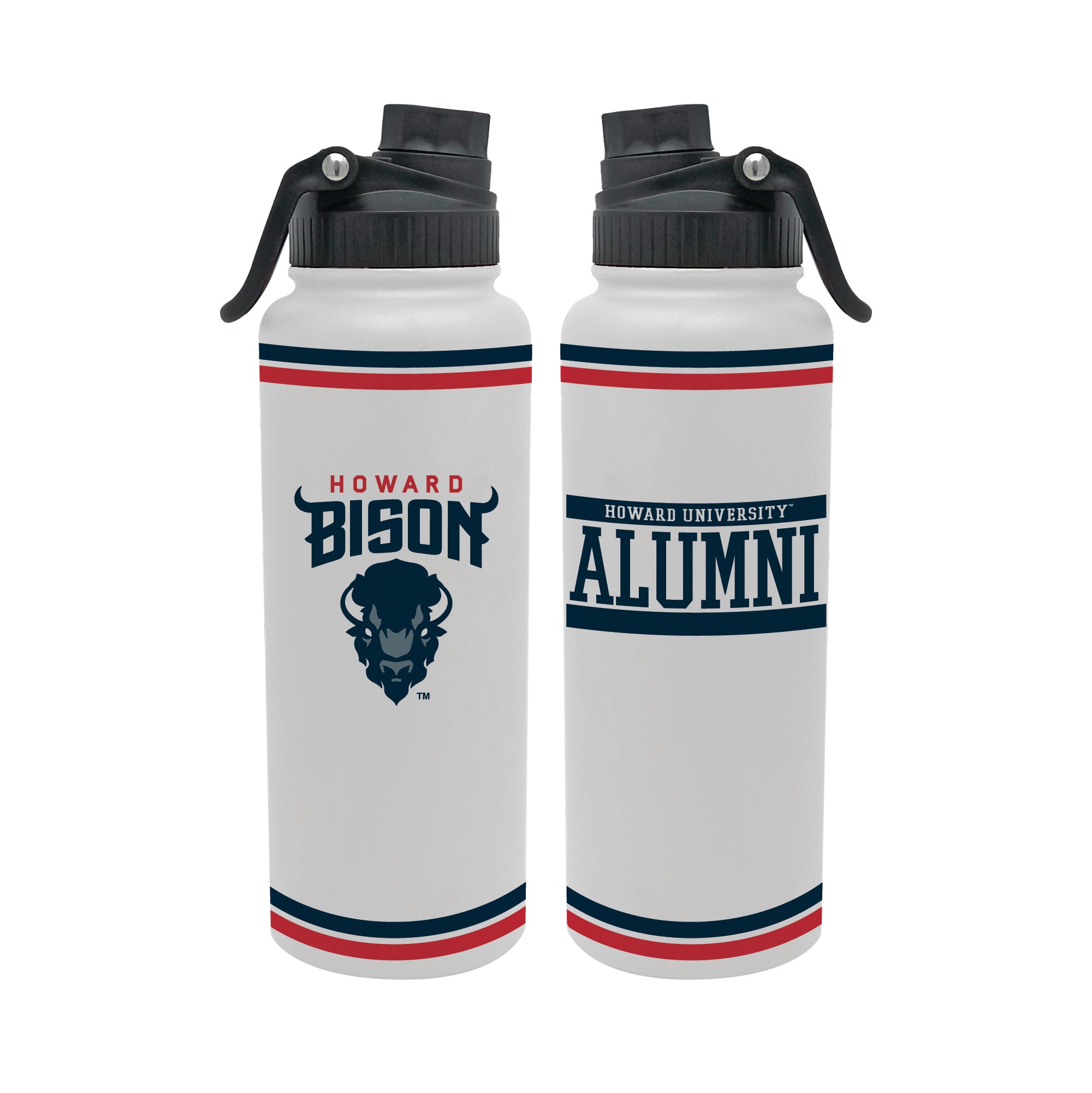 34oz Howard Bisons Alumni Aqua Bottle