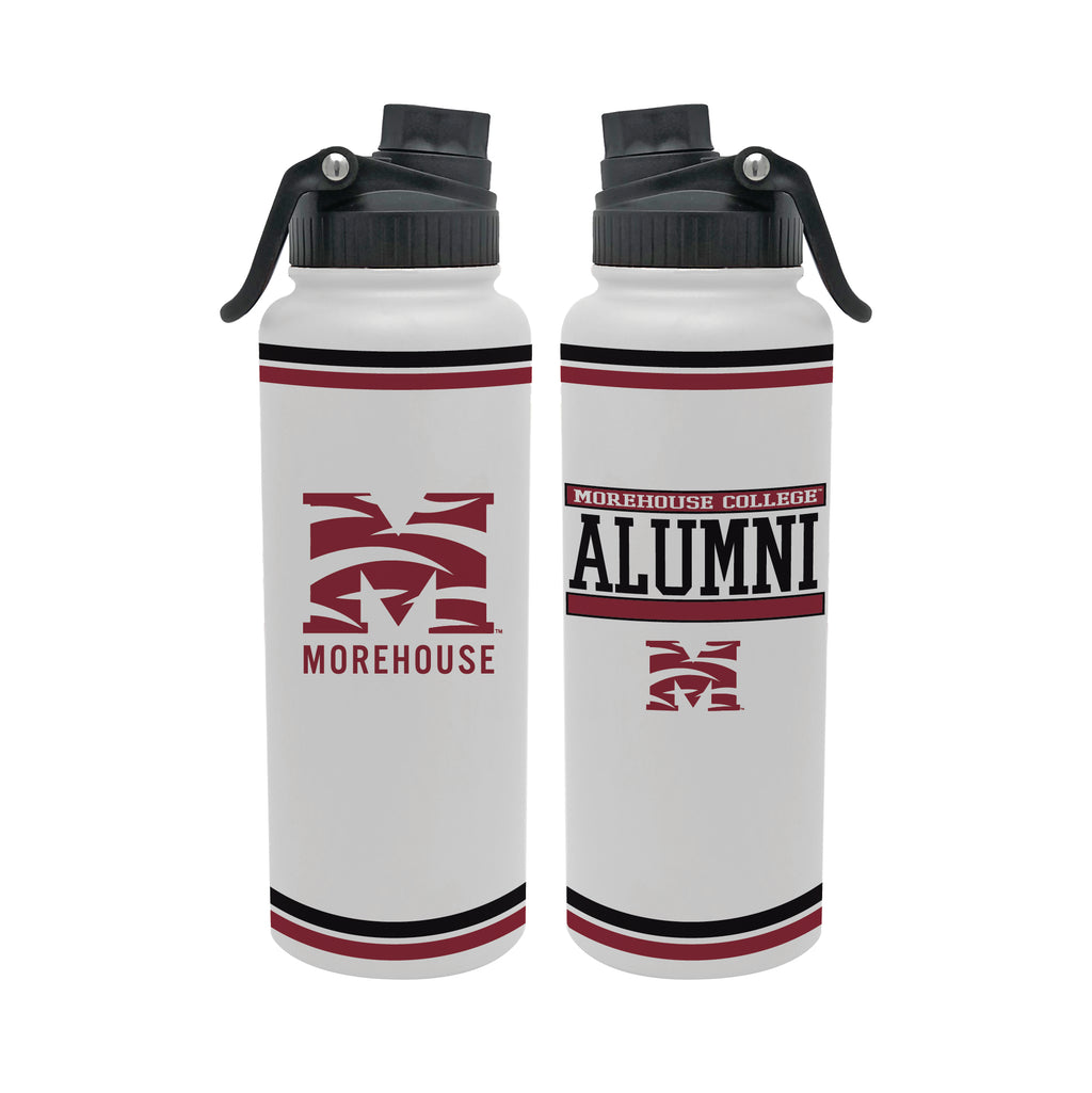 34oz Morehouse Maroon Tigers Alumni Aqua Bottle