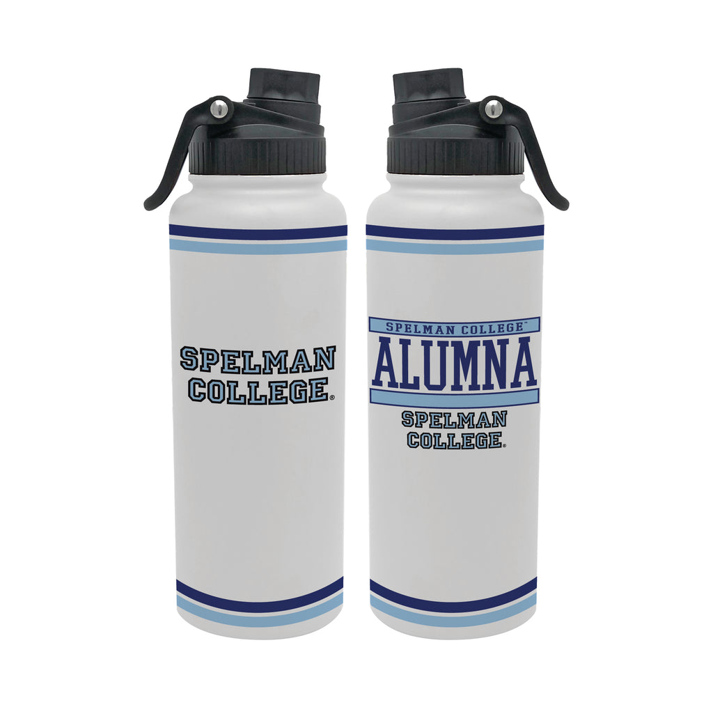 34oz Spelman Jaguars Alumna Aqua Bottle