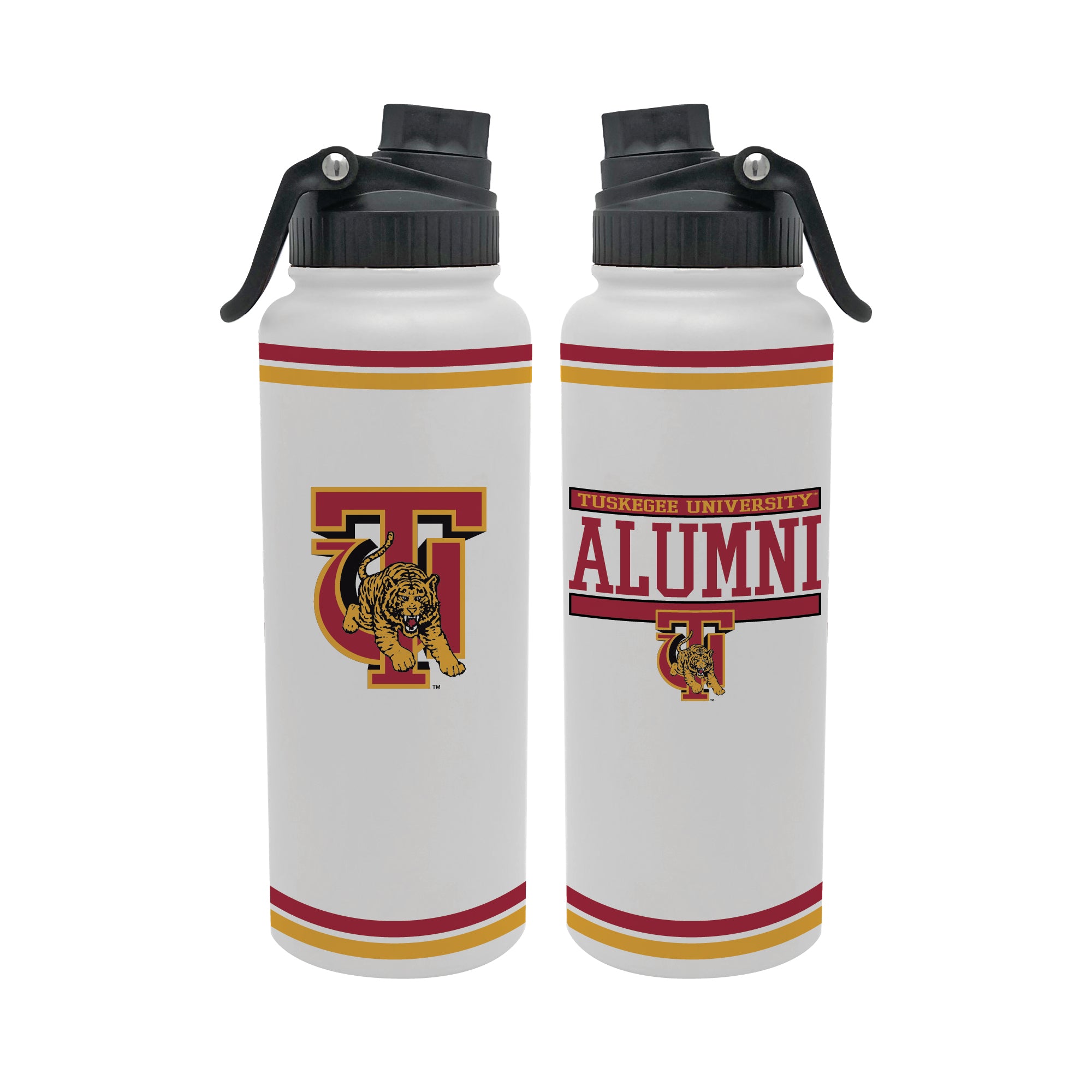 34oz Tuskegee Golden Tigers Alumni Aqua Bottle