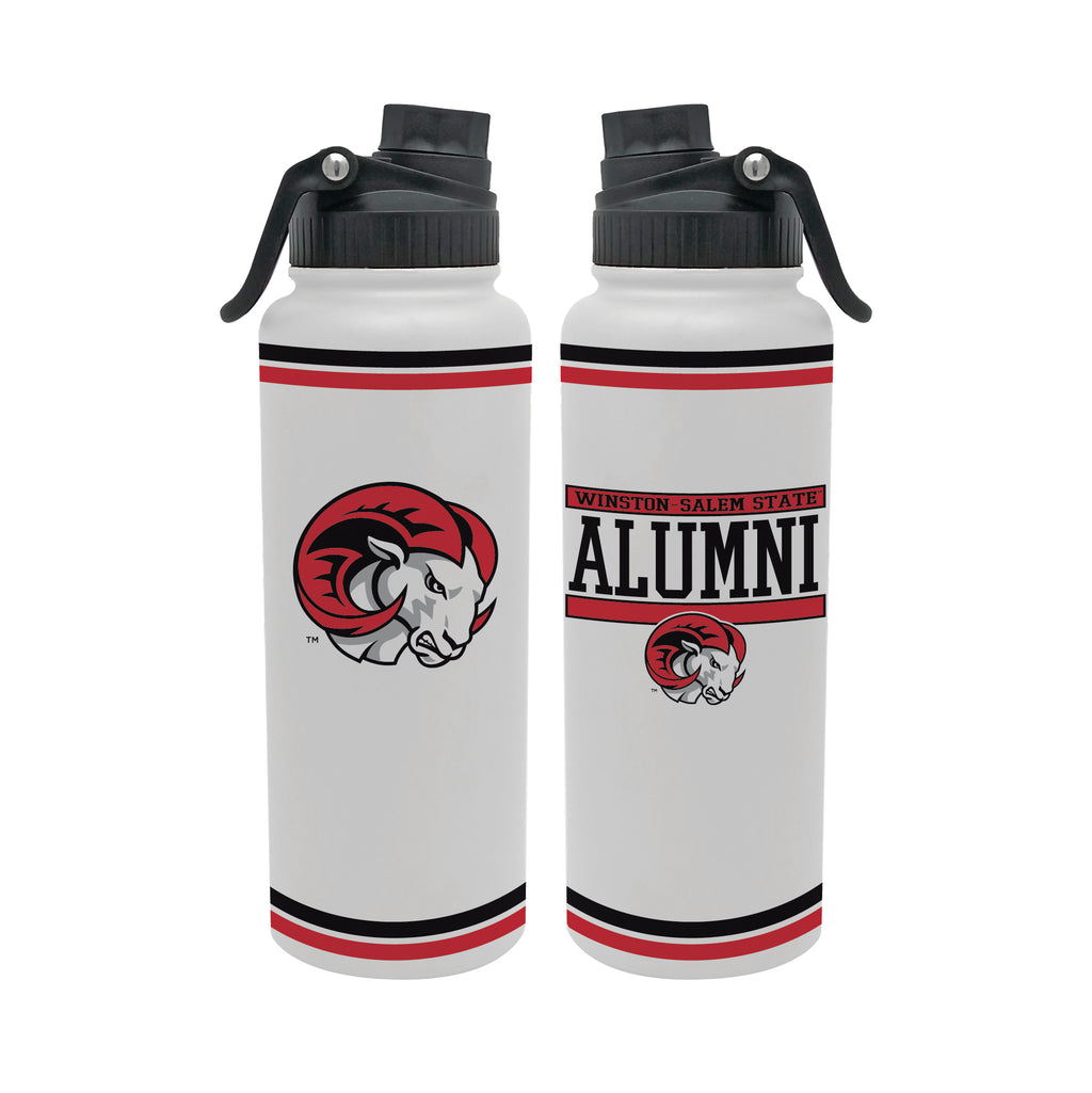 34oz Winston Salem State Rams Alumni Aqua Bottle