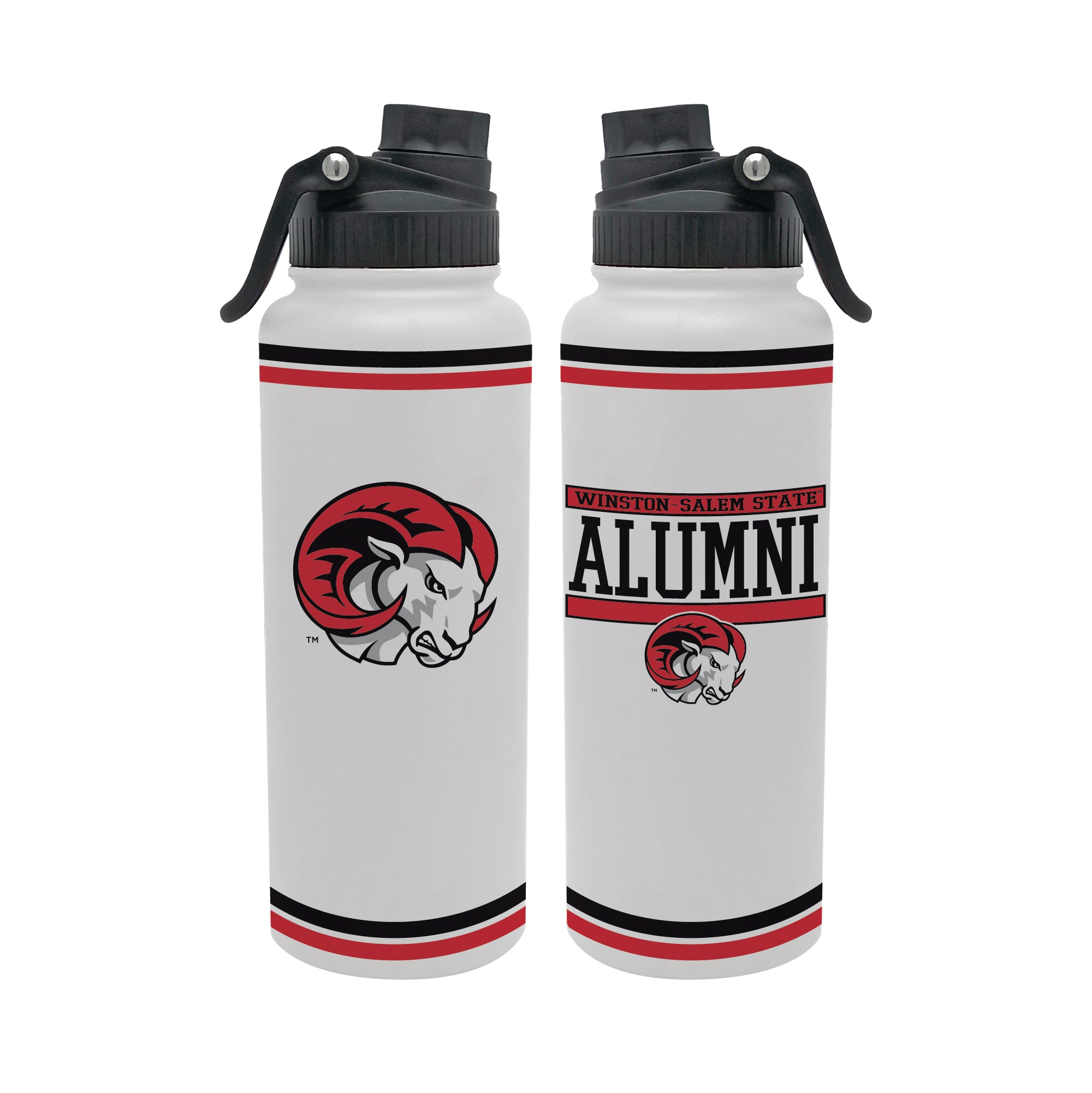 34oz Winston Salem Rams Alumni Aqua Bottle