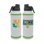 34oz Xavier Louisiana Gold Rush-Nuggets Alumni Aqua Bottle