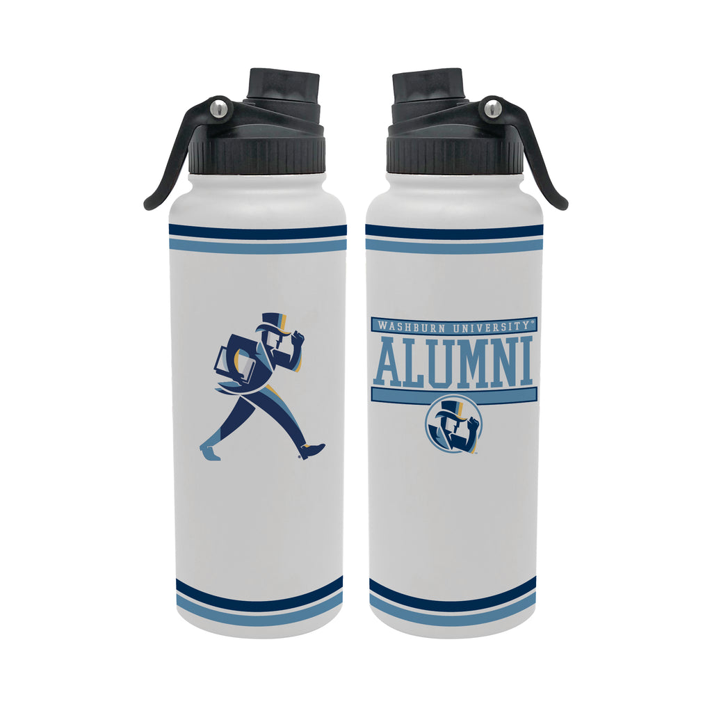 34oz Washburn Ichabods Alumni Aqua Bottle