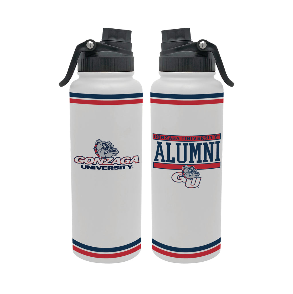 34oz Gonzaga Bulldogs Alumni Aqua Bottle
