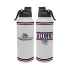 34oz Gonzaga Bulldogs Alumni Aqua Bottle