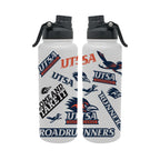 UTSA Roadrunners 34oz Stainless Steel Medley Aqua Bottle