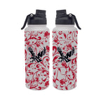 Eastern Washington Eagles 34oz Stainless Steel Floral Aqua Bottle