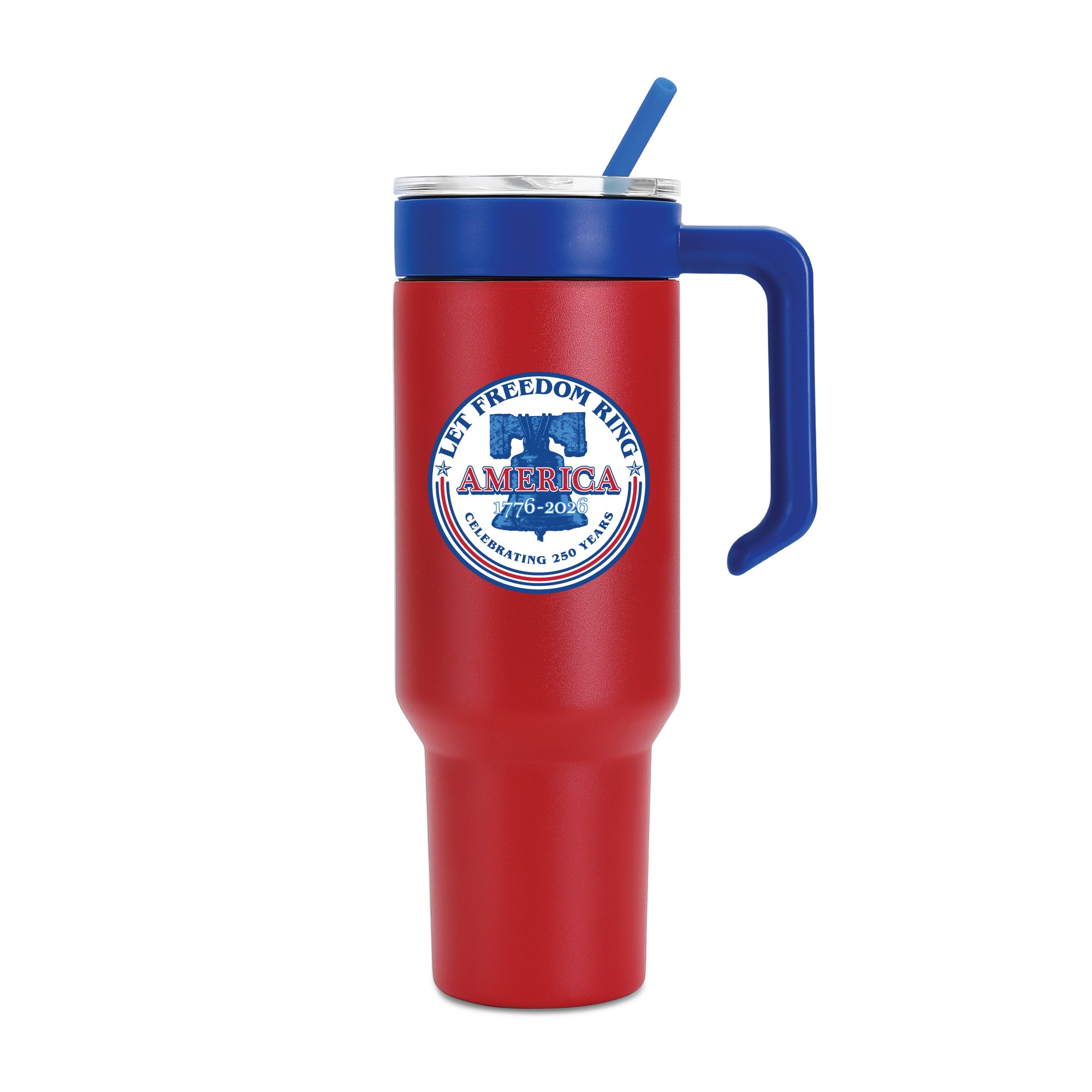 48oz America Liberty Bell Combo Tumbler