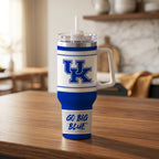 Kentucky Wildcats 40oz Rocky Slogan Tumbler